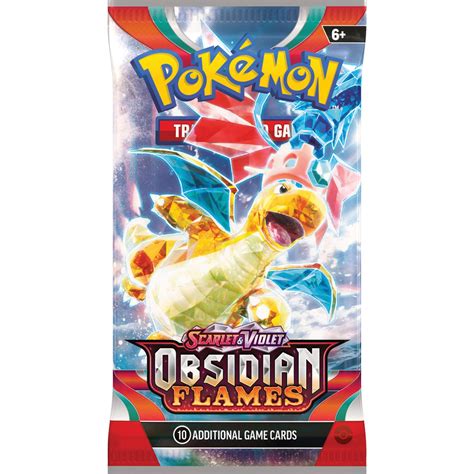 Pokemon Trading Card Game Scarlet Violet Obsidian Flames Booster