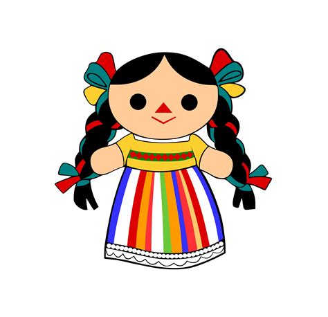 Rag Doll Svg Mexican Doll Svg Mexican Doll Clipartmexican Maria