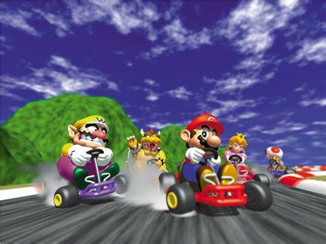 Super Mario Kart Wallpapers Top Free Super Mario Kart Backgrounds Wallpaperaccess
