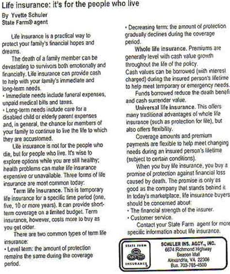 This is still a good option for seniors. Stoneybrooke Sentinel- September 2005