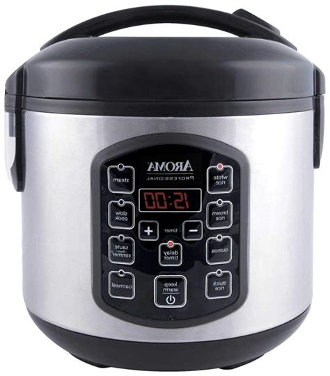 Aroma Housewares ARC 954SBD Rice Cooker 4 Cup Uncooked 2 5