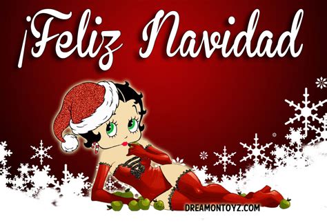 Betty Boop Pictures Archive Bbpa Betty Boop Holiday Greetings In Spanish