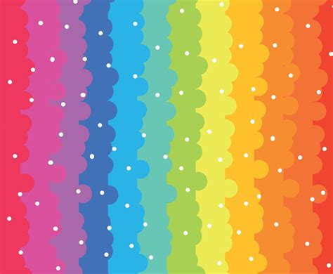 Free Download Cute Rainbow Background Vector Art Graphics Freevectorcom
