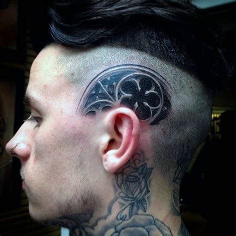 Aggregate More Than 80 Mens Side Head Tattoos Vn