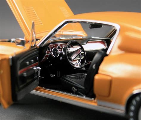 Acme 1968 Ford Shelby Mustang Gt 500 Kr Orange Wt 5014 3 118new Ebay