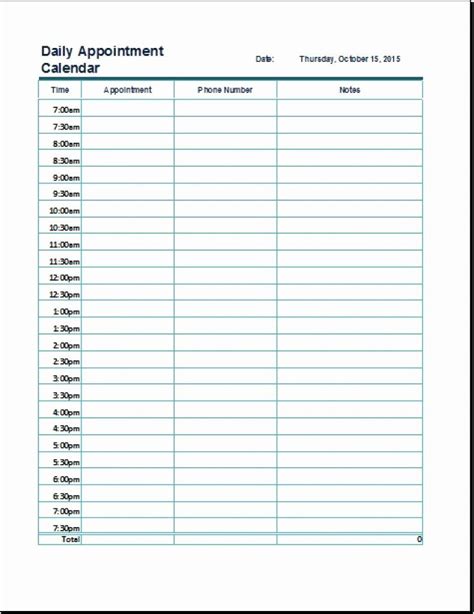40 Daily Schedule Template Printable In 2020 With Images