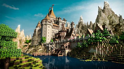 Minecraft Castle Wallpapers Top Free Minecraft Castle Backgrounds