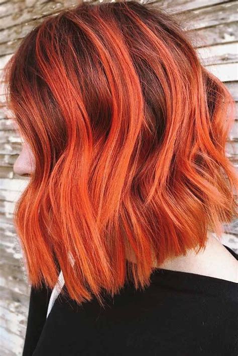 14 Best Ombre Fall Hair Colors That Are Perfectly On Point Orange