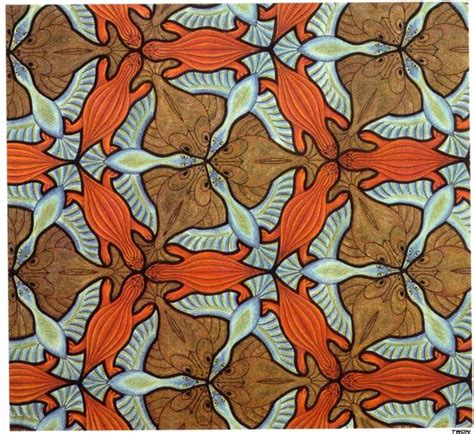 Symmetry Drawing 1948 Mc Escher