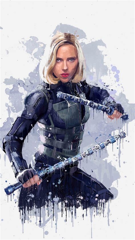 1080x1920 1080x1920 Black Widow Hd Artwork Artist Avengers