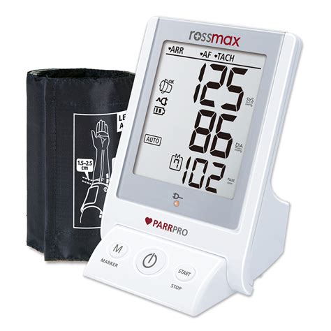 Ac1000f Parr Pro Professional Blood Pressure Monitor Rossmax