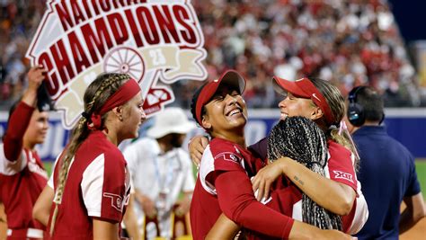 Oklahoma Wins Third Straight Womens College World Series Title