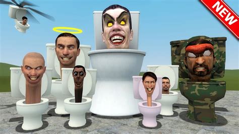 New Skibidi Dop Dop Toilet Family In Garry S Mod Youtube