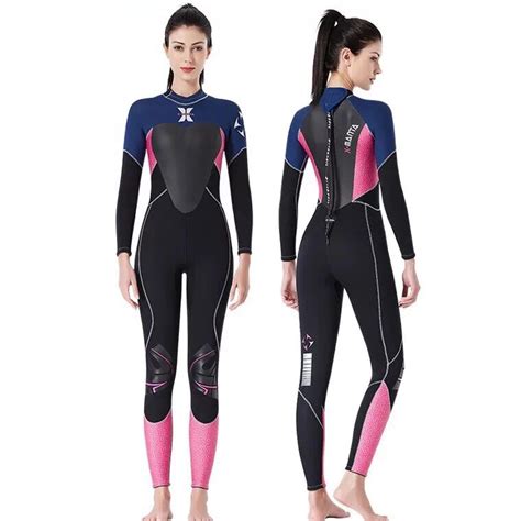 New Wetsuit Women Neoprene Surfing Wetsuits Mm Scuba Diving Suit