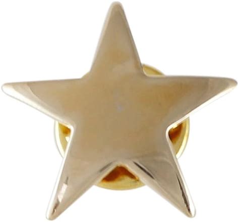 Wizardpins Gold Star Lapel Pin 1 Piece Jewelry