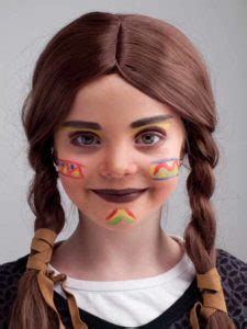 Make an easy native american headband out of paper and some feathers. Indianerin Pocahontas » schminken & Kostüm selber machen
