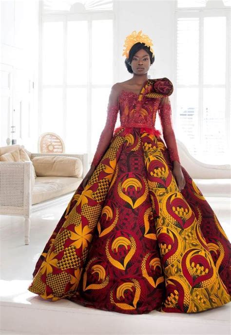23 Superbes Tenues De Mariée Dinspiration Africaine Robes De Mariée Africaine Robe Africaine