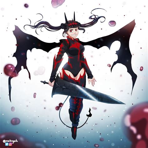 Noelle Demon Form Fanart In 2021 Black Clover Anime Black Clover