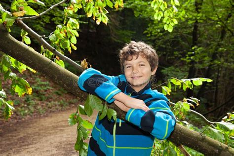 Teenage Boy Being Very Happy Stock Photo Image Of Copy Hiking 33483304