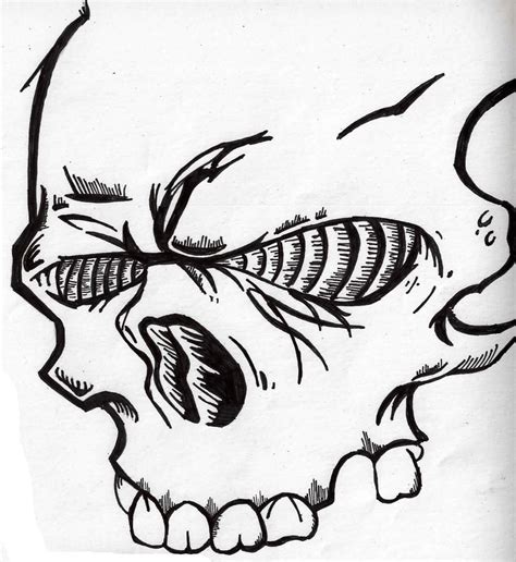 Drawings Of Skulls Free Download On Clipartmag