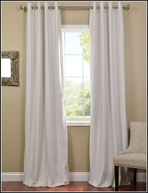 84 Inch White Blackout Curtains Curtains Home Design Ideas