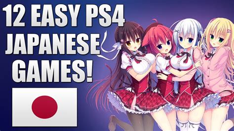 12 Japanese Ps4 Games With Easy Platinum Trophies Youtube