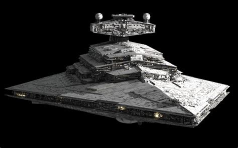 Huge Star Wars Imperial Star Destroyer Model Kit W Detailed