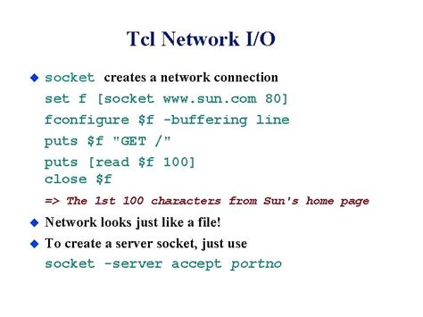 Programming Using Tcltk These Slides Are Based Upon