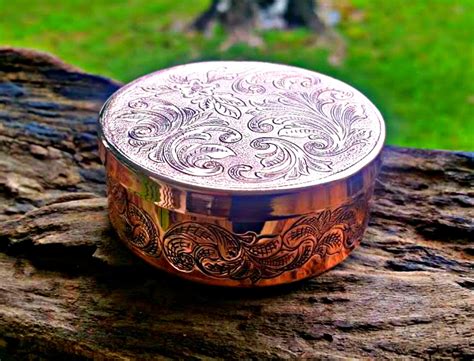 Engraved Dip Can Dip Can And Lid Chew Can Tobacco Can