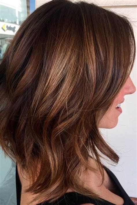 10 Outrageous Brown Medium Length Layered Hairstyles