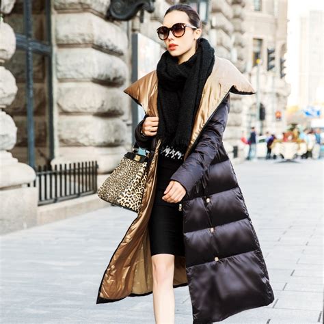 long puffer jacket women russian winter clothes extra warm coats 2016 duck down coats luxury