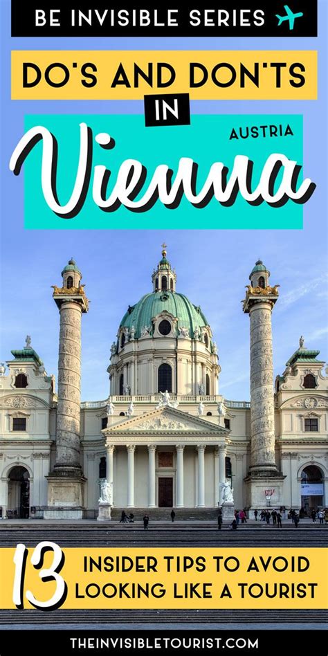 Vienna Travel Tips 13 Do S Don Ts To Not Look Like A Tourist