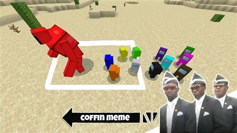 Best Of Coffin Meme Among Us Edition Minecraft Memes Minecraft
