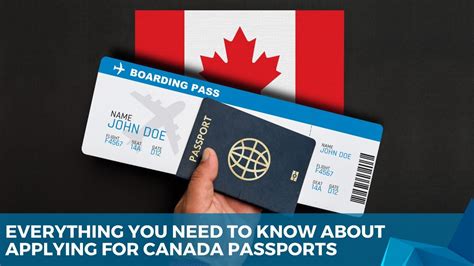 Everything You Need To Know About Applying For Canada Passports