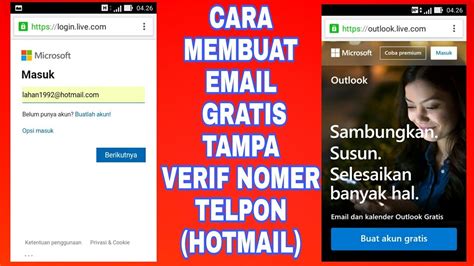 Pesan tersebut berisi informasi saldo pulsa yang tersisa serta masa aktif kartu smartfren kita. Cara membuat email gratis tampa verif nomer telpon (HOTMAIL - YouTube