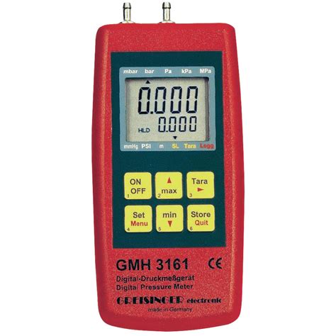 Greisinger Gmh 3161 13 Digital Fine Manometer Including Sensor Rapid