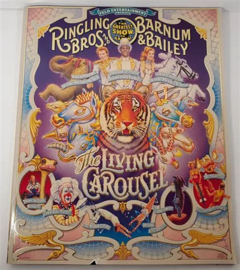 Ringling Bros Barnum Bailey Circus Souvenir Program The Living