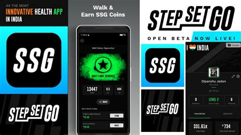Step Set Go App Ssg How To Earn Money By Walking Stepsetgo App