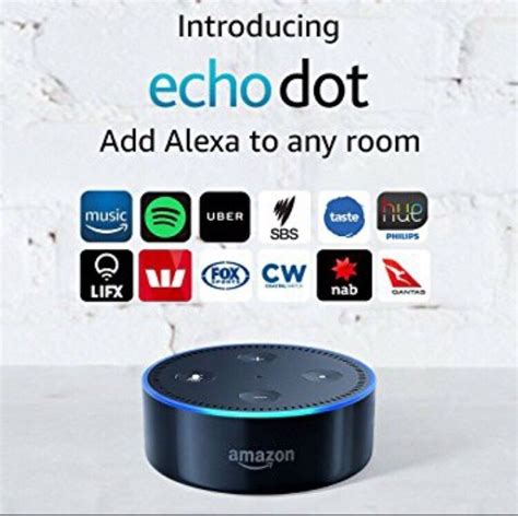 Amazon Echo Dot 2nd Generation Wireless Smart Speaker With Alexa