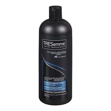 Designed to fight frizz, detangle knots, boost shine, add silky softness, and tame. TRESemmé® Climate Control Climate Protection Shampoo ...
