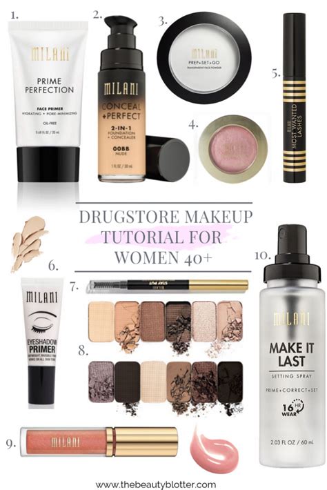 Drugstore Makeup Tutorial For Women 40 The Beauty Blotter