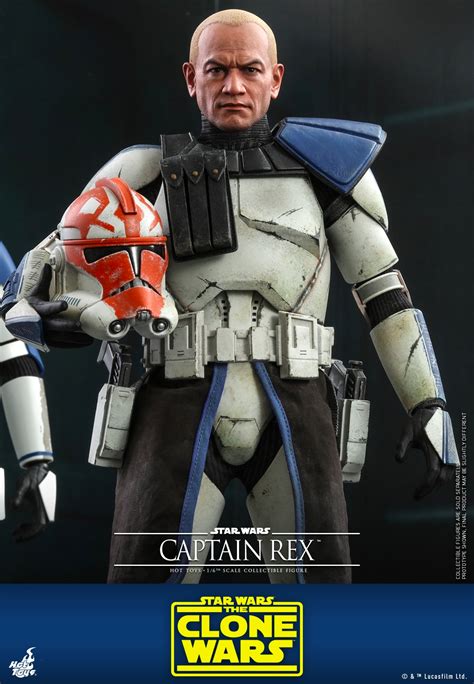 New Hot Toys The Clone Wars Captain Rex Figure Ready For