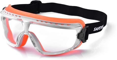 Safeyear Anti Fog Safety Goggles [en166 Certified Quality] Sg002 Anti Scratch Safety Glasses