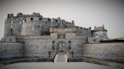 Edinburgh Castle 3d Model By Historic Environment Scotland