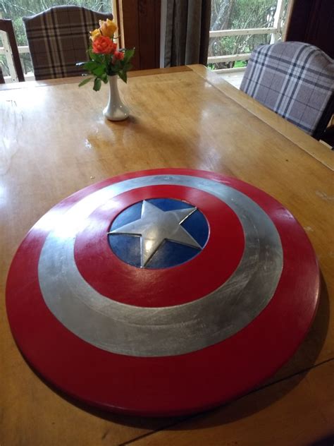 Captain America Shield From Wood With A Cnc Machine 7