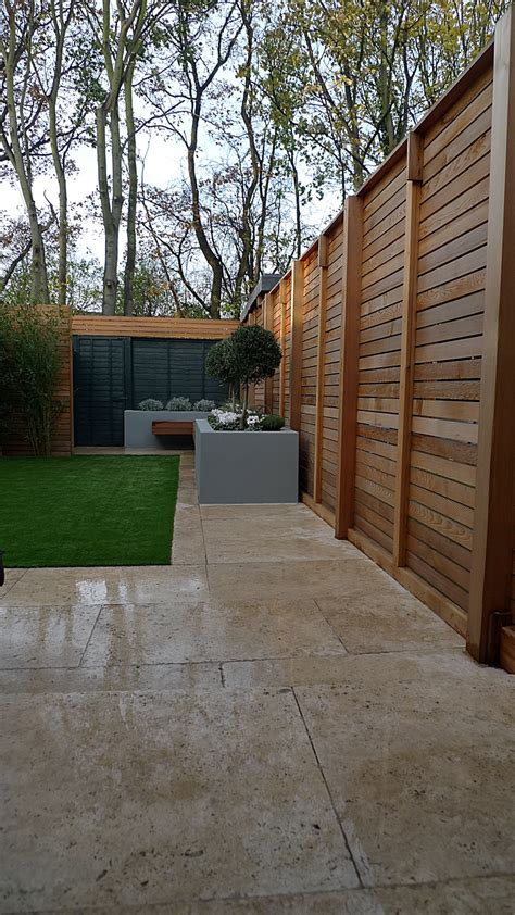 Cedar Screen Topiary Fake Grass Formal Privacy Fence London Chelsea