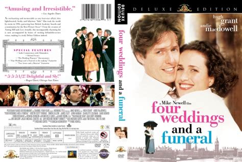 Covercity Dvd Covers And Labels Four Weddings And A Funeral