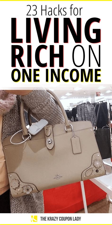 How To Live Rich On One Income Rich Living The Krazy Coupon Lady