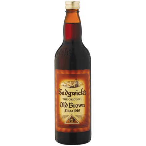 Sedgwicks Old Brown Sherry Bottle 750ml Sweet Sherry Sherry And Port