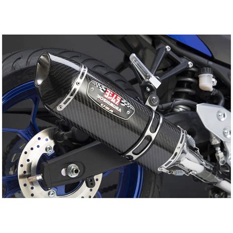 Today, we are doing a simple exhaust install here at techshop san jose. Yoshimura R77 Signature Slip-On Exhaust Yamaha R3 2015 ...